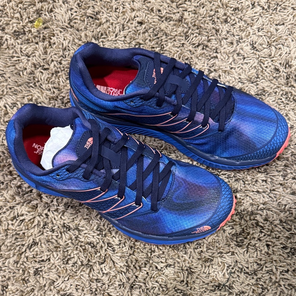 The North Face women’s Blue Athletic Shoes